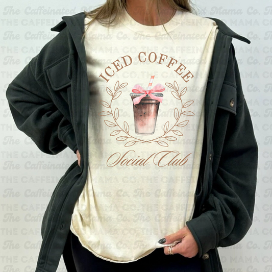 Iced Coffee Social Club Coquette Shirt