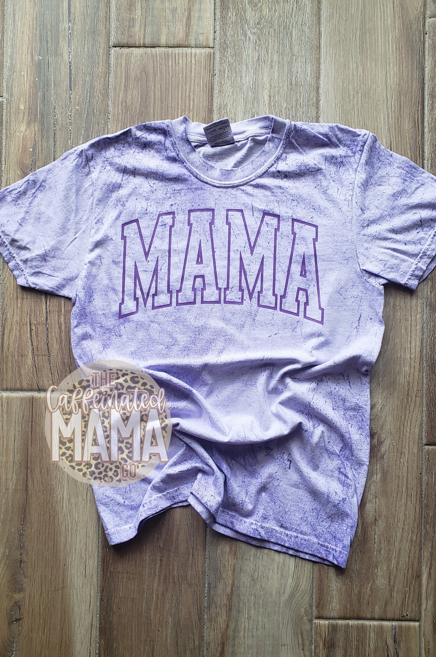 Mama Varsity Shirt Comfort Colors Color Blast Shirt