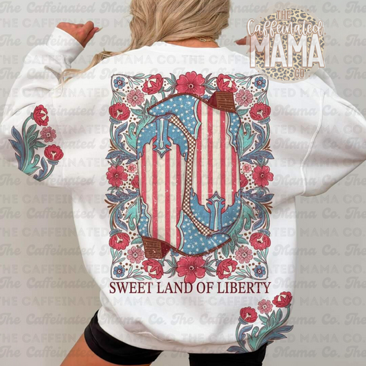 Sweet Land Of Liberty Cowboy Boots