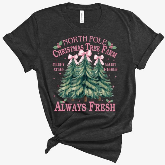 North Pole Christmas Tree Farm Shirt