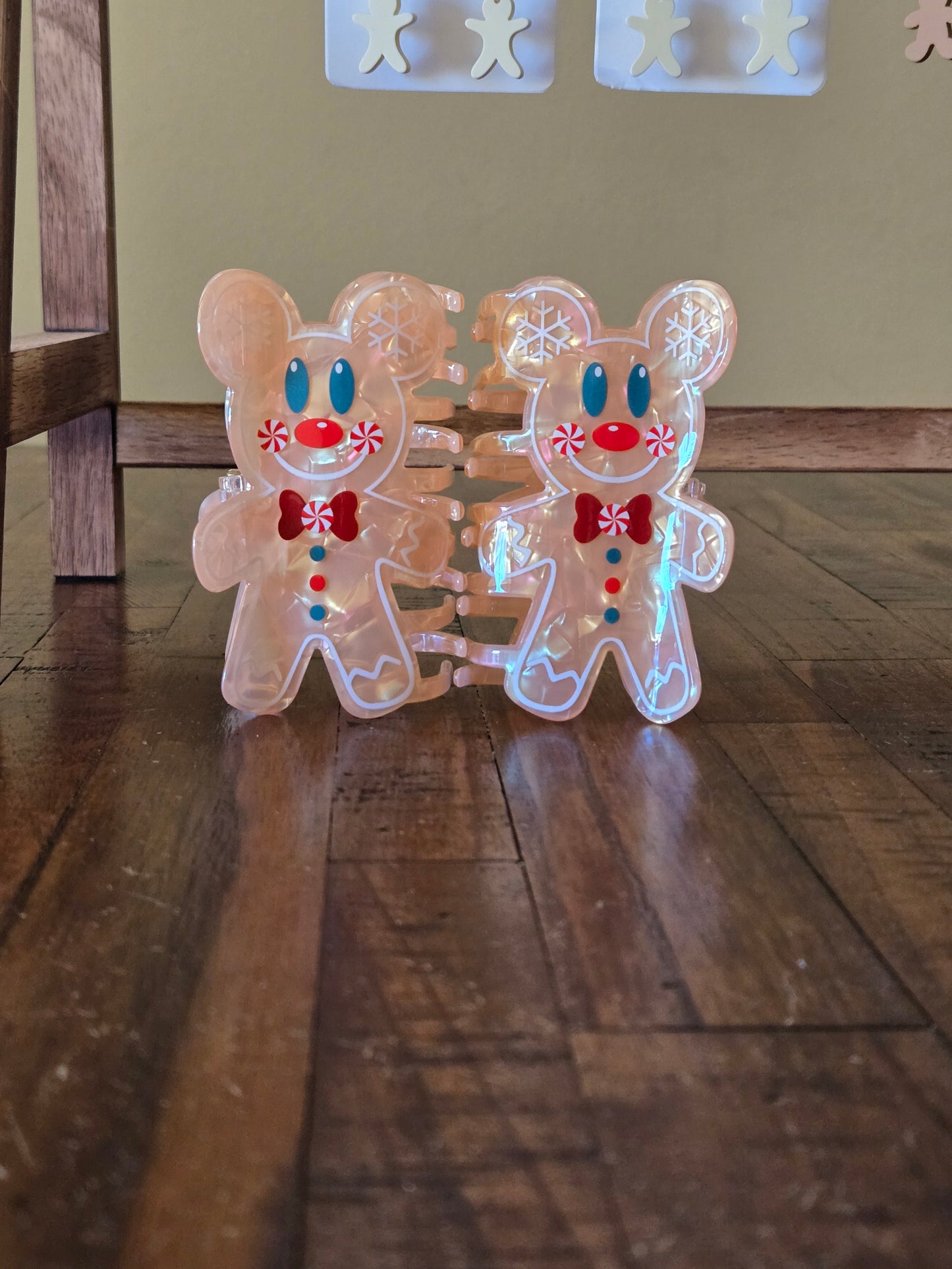 Gingerbread Hair Clip