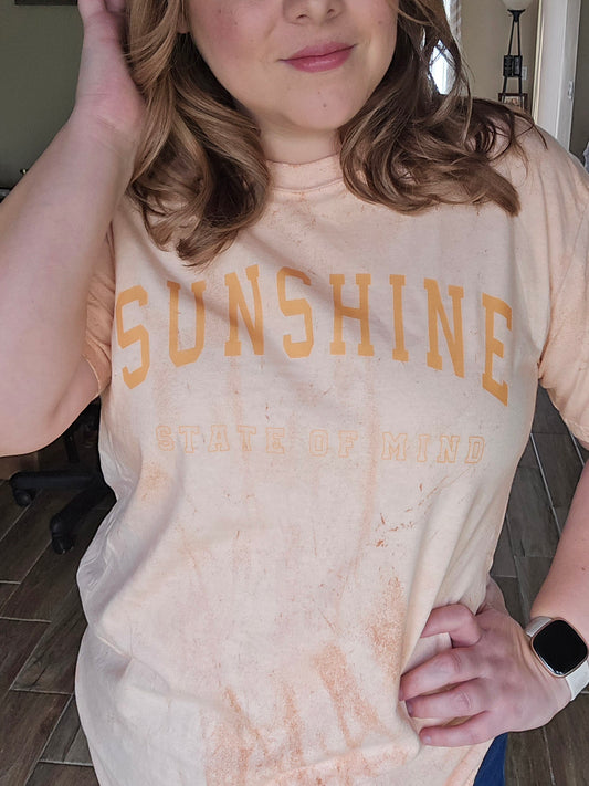 Sunshine State Of Mind Shirt Comfort Colors Color Blast Shirt