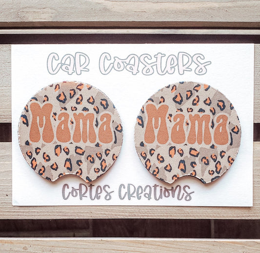 Retro Mama Car Coasters