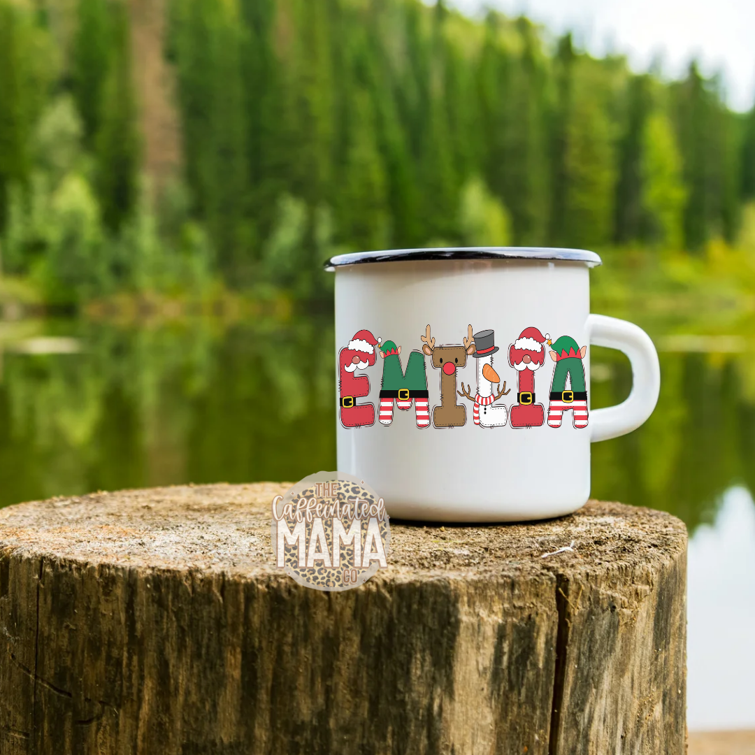 Personalized Christmas Camper Mug