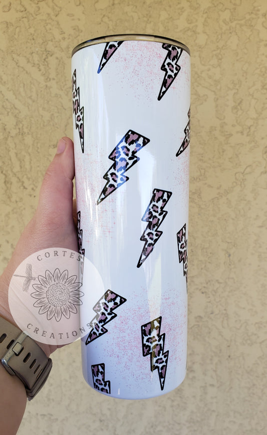 Lightning Bolt 20oz Tumbler