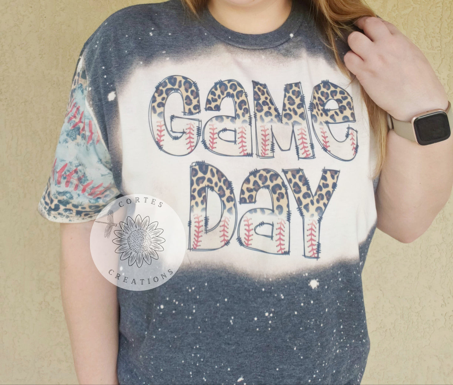 Game Day Bleached Shirt