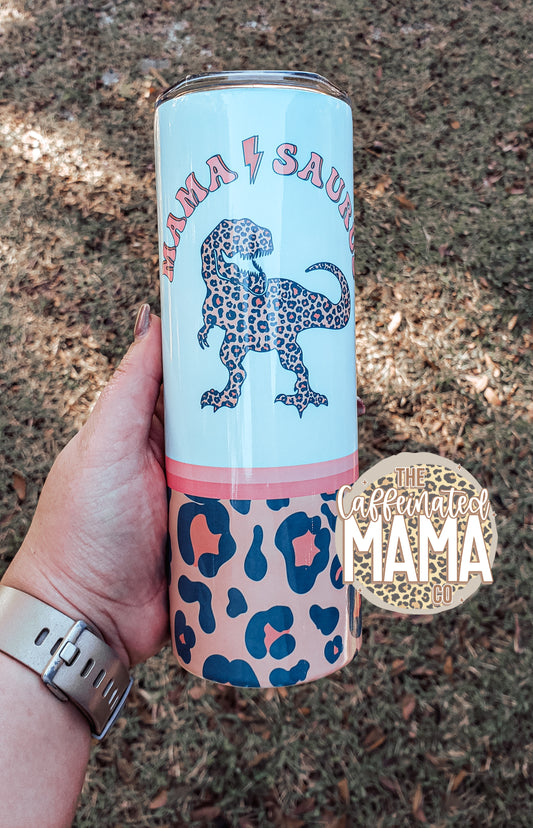 20oz Tumbler Mamasaurus