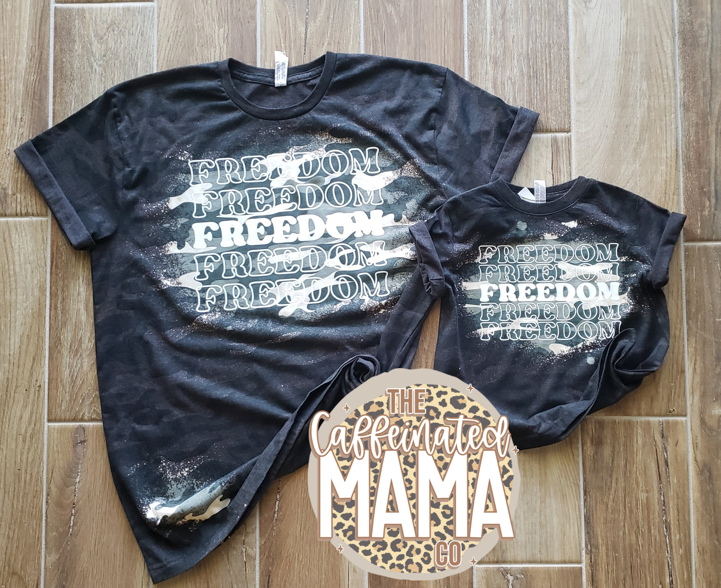 Freedom Camo Adult Bleached Shirt