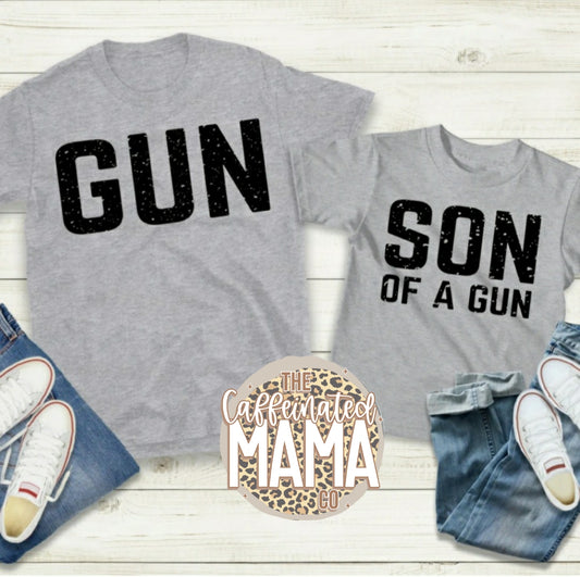 Gun Adult Shirt