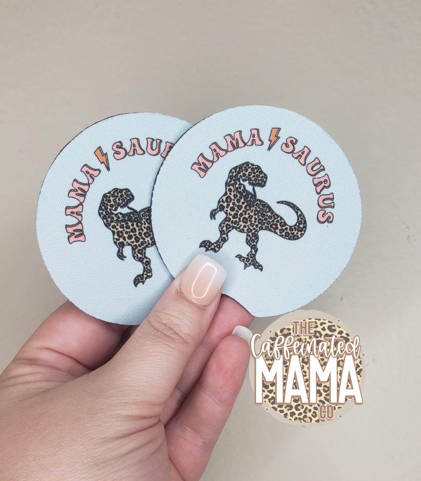 Car Coasters - Mamasaurus