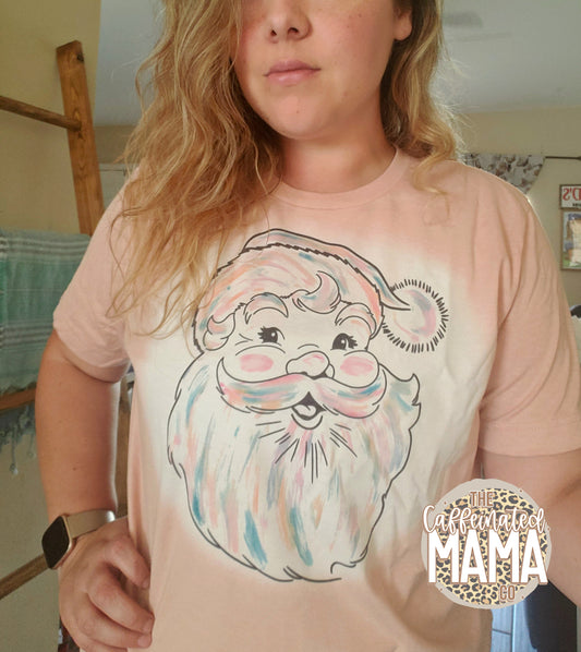 Vintage Santa Bleached Shirt