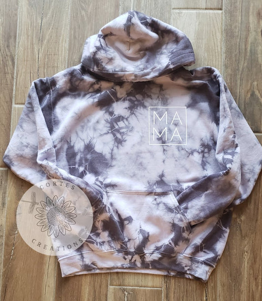 Mama Hand Dyed Hoodie